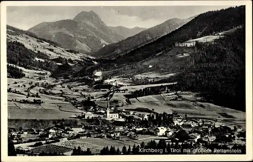 Ak Kirchberg in Tirol, Panorama mit großem Rettenstein