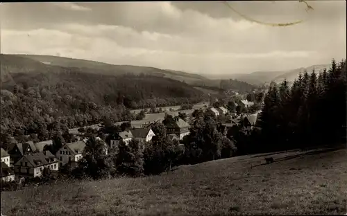 Ak Rechenberg Bienenmühle Erzgebirge, Panorama