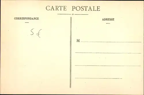 Ak Saint Francois de l'Alima Franz. Kongo, Le Calvaire devant la Maison des Missionaires