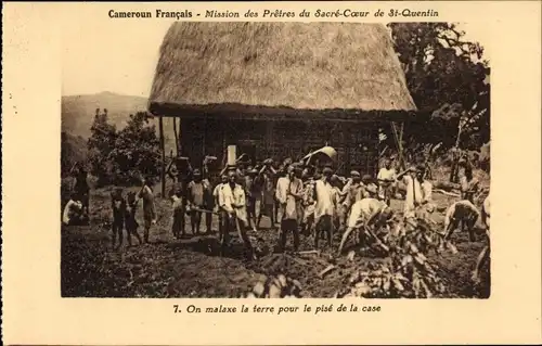 Ak Kamerun, Mission des Prêtres du Sacré Coeur de St. Quentin, Malaxe