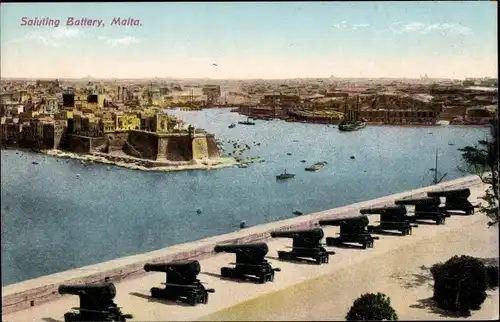 Ak Malta, Saluting Battery