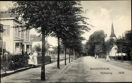 Ak Sassenheim Südholland, Rijksweg