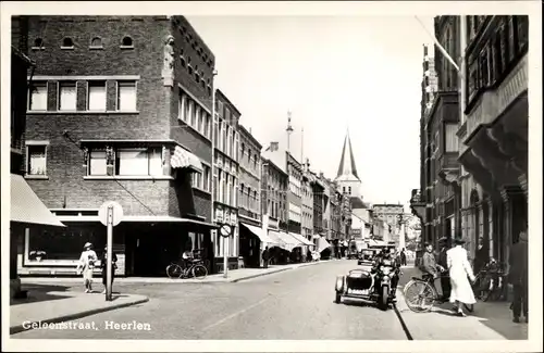 Ak Heerlen Limburg Niederlande, Geleenstraat