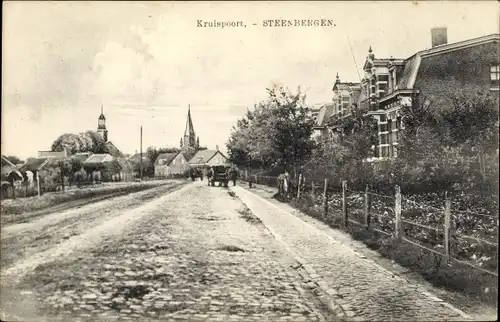 Ak Steenbergen Nordbrabant Niederlande, Kruispoort