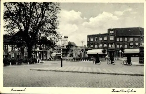 Ak Roermond Limburg Niederlande, Zwartbroekplein