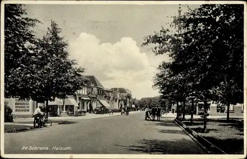 Ak Huizum Friesland Niederlande, De Schrans