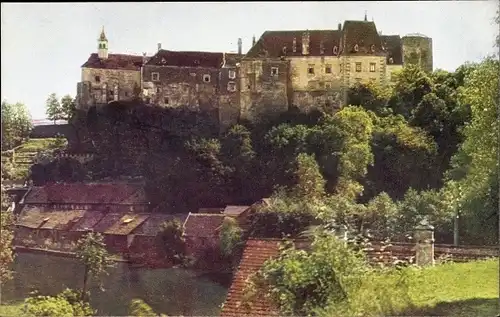 Ak Raabs an der Thaya in Niederösterreich, Burg
