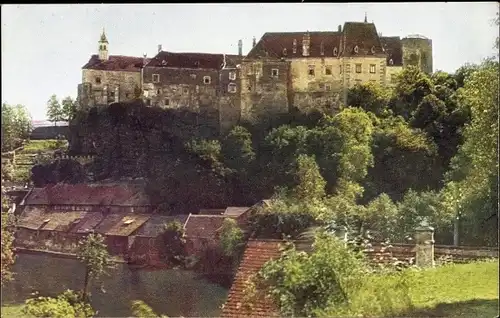 Ak Raabs an der Thaya in Niederösterreich, Burg