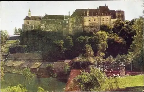 Ak Raabs an der Thaya in Niederösterreich, Burg