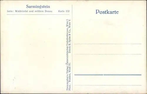 Ak Sarmingstein St Nikola an der Donau Oberösterreich, Uferpartie