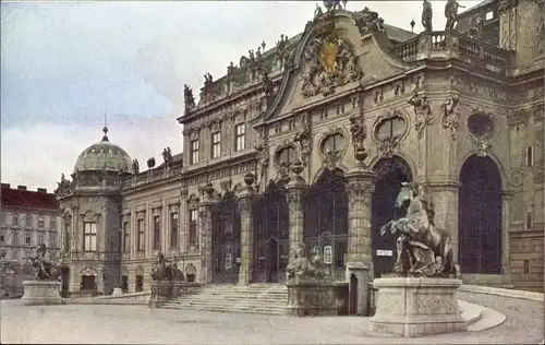 Ak Wien 1 Innere Stadt, Belvedere Schloss