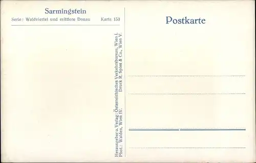 Ak Sarmingstein St Nikola an der Donau Oberösterreich, Uferpartie