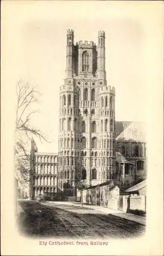 Ak Ely East of England, Cathedral, from Gallery