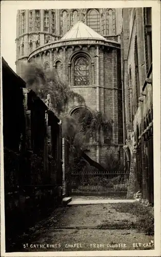 Ak Ely East of England, Cathedral, St. Catherines Chapel from Cloister