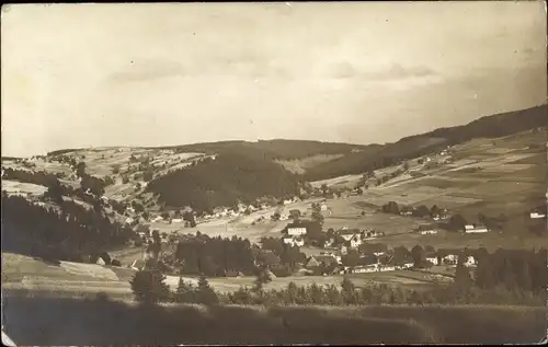 Foto Ak Český Jiřetín Georgendorf im Erzgebirge Region Aussig, Gesamtansicht