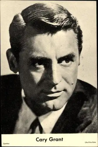 Sammelbild Schauspieler Cary Grant, Portrait