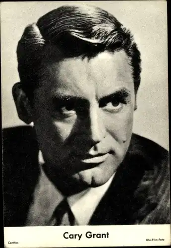 Sammelbild Schauspieler Cary Grant, Portrait