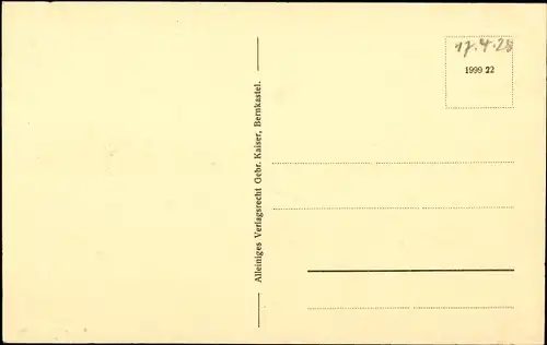 Ak Bernkastel Kues im Moseltal, Erstürmung des Finanzamtes am 25.02.1926