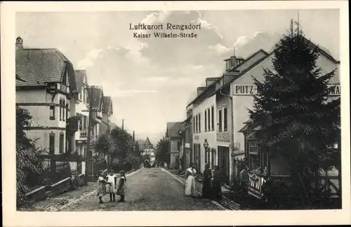 Ak Rengsdorf in Rheinland Pfalz, Kaiser Wilhelm Straße