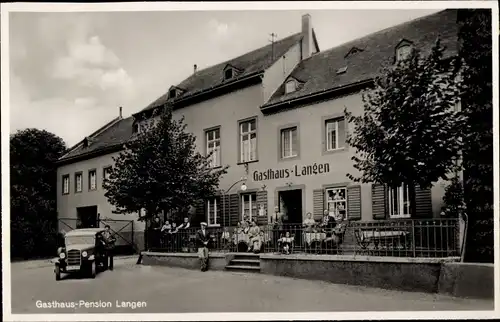 Ak Kattenes Löf an der Mosel, Gasthaus