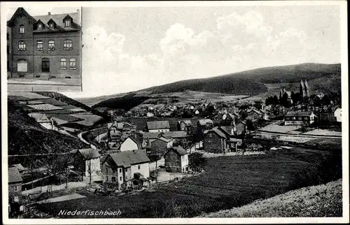 Ak Niederfischbach im Siegerland, Gesamtansicht, Haus