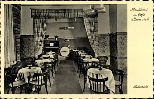 Ak Berlin Spandau, Konditorei, Cafe Bismarck, Schönwalder Str. 111