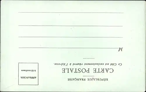 Briefmarken Litho La Poste en Autriche, Briefträger, Frauen in Volkstrachten, Regenschirm, Wappen