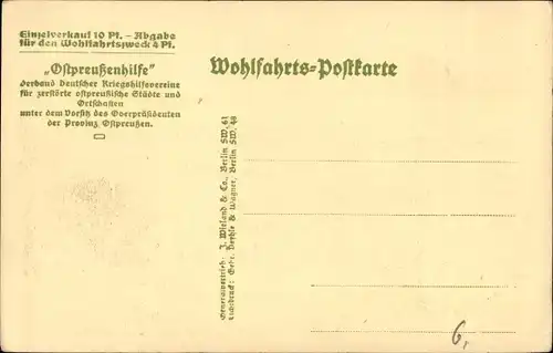 Ak Szczytno Ortelsburg Ostpreußen, Ruinen am Markt, Fuhrwerke, Ostpreußenhilfe