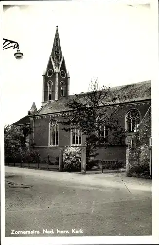 Ak Zonnemaire Zeeland, Ned. Herv. Kerk