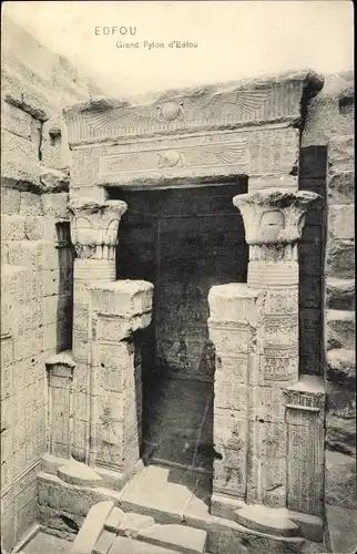 Ak Edfu Ägypten, Grand Pylon