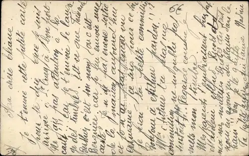 Briefmarken Ak Langage des Timbres, Briefmarkensprache, Liebespaar