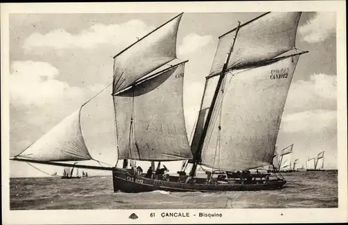 Ak Cancale Ille et Vilaine, Bisquine, Segelboote