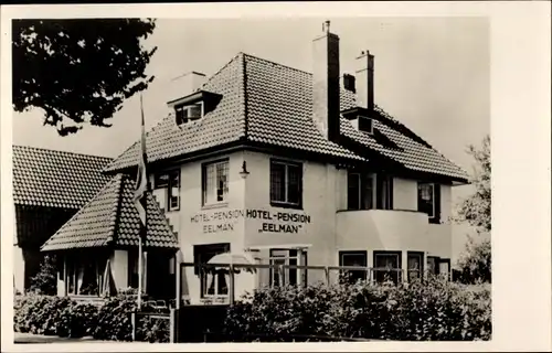 Ak Den Burg Texel Nordholland Niederlande, Hotel-Pension Eelman