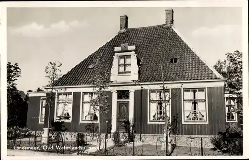 Ak Landsmeer Nordholland Niederlande, Ortspartie, Haus