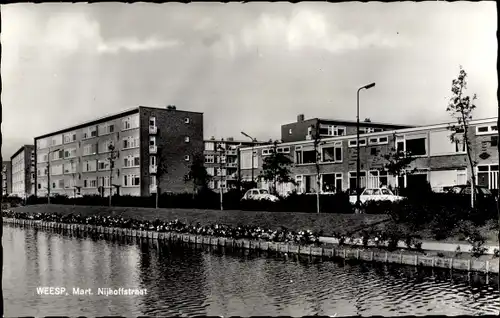 Ak Weesp Nordholland, Mart. Nijhoffstraat