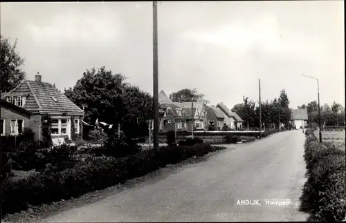 Ak Andijk Medemblik Nordholland Niederlande, Hornpad