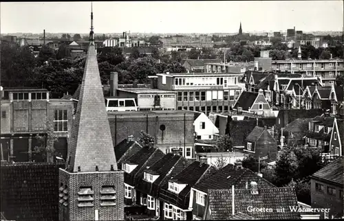 Ak Wormerveer Nordholland Niederlande, Ortsansicht