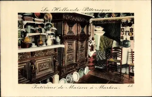 Ak Marken Nordholland, Intérieur de Maison