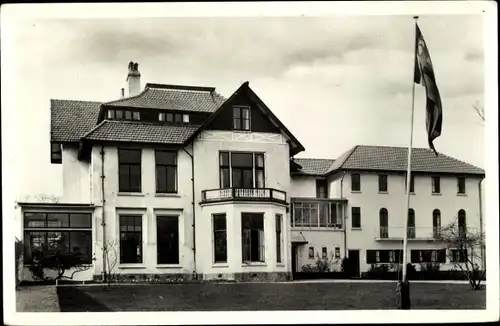 Ak Bentveld Nordholland Niederlande, Gebouw van de Arbeiders, Gemeenschap der Woodbrookers