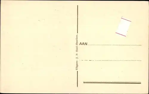 Ak Santpoort Nordholland Niederlande, Schloss Brederode