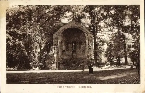 Ak Nijmegen Gelderland, Ruine Valkhof