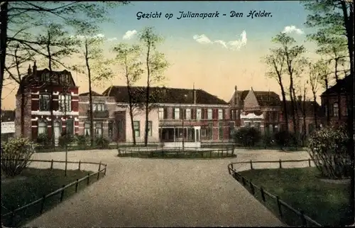 Ak Den Helder Nordholland Niederlande, Julianapark