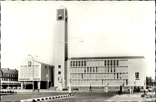 Ak IJmuiden Ymuiden Velsen Nordholland, Stadhuis