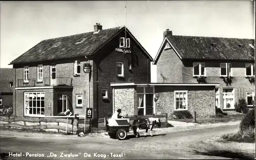 Ak De Koog Texel Nordholland Niederlande, Hotel Pension De Zwaluw