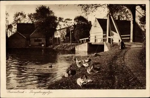 Ak Zaanstreek Nordholland, Dorpsbrug
