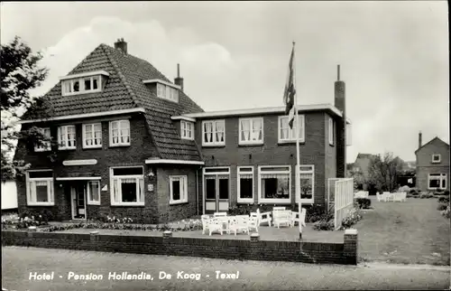 Ak De Koog Texel Nordholland Niederlande, Hotel Pension Hollandia