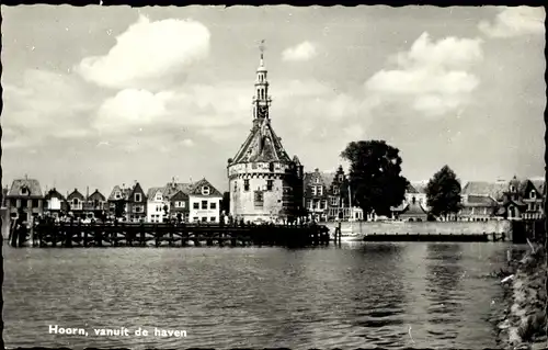 Ak Hoorn Nordholland Niederlande, vanuit de haven