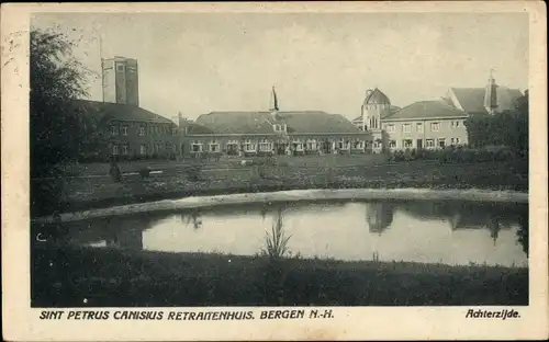 Ak Bergen Nordholland Niederlande, Retraitenhuis St. Petrus Canisius