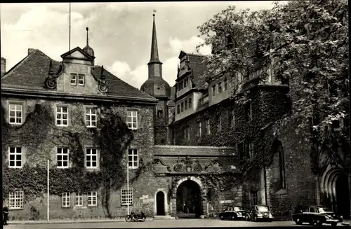 Ak Merseburg an der Saale, Domplatz