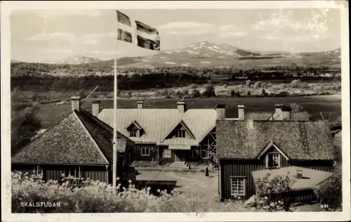 Ak Skalstugan Jämtland Schweden, Häuser